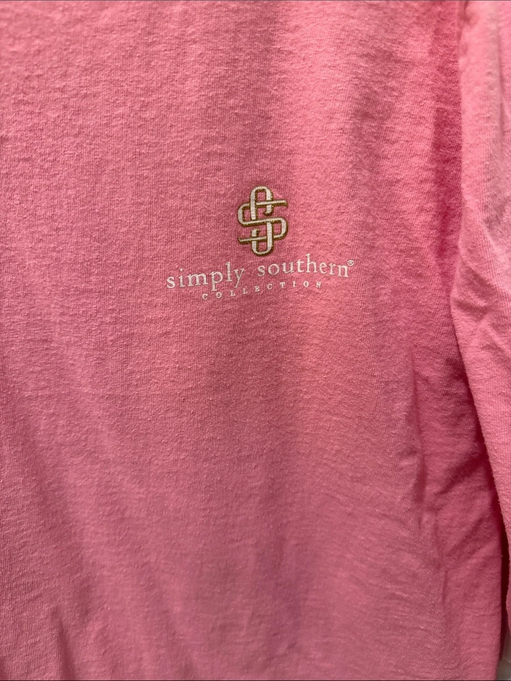 Simply Southern Kids Long-Sleeve Tee - Pink, Red, Charcoal